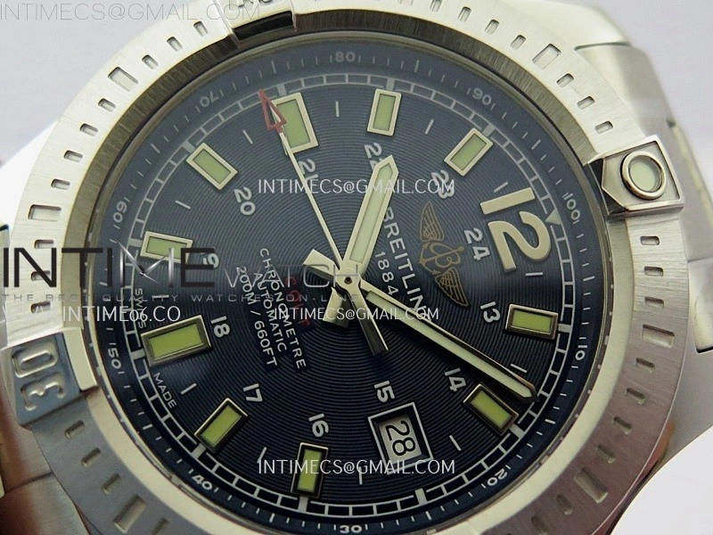 Clot Chronometer SS TF 1:1 Best Edition Blue Dial on SS Bracelet A2824
