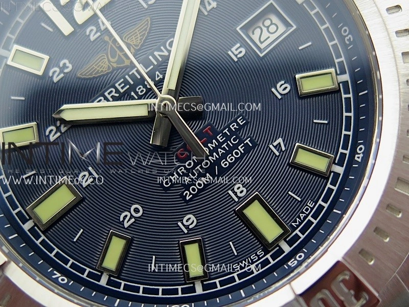 Clot Chronometer SS TF 1:1 Best Edition Blue Dial on SS Bracelet A2824
