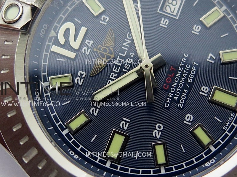 Clot Chronometer SS TF 1:1 Best Edition Blue Dial on SS Bracelet A2824