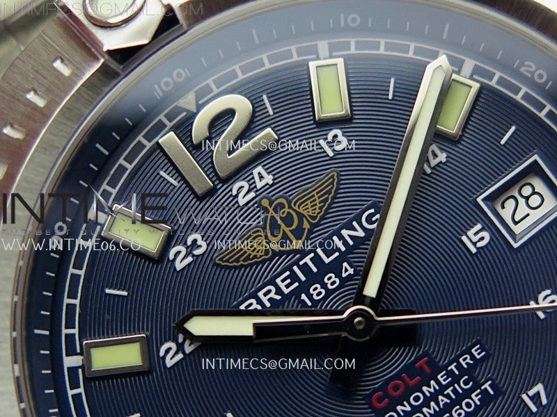 Clot Chronometer SS TF 1:1 Best Edition Blue Dial on SS Bracelet A2824
