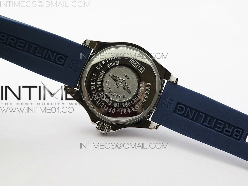 Colt Automatic 44mm SS Blue Textured Dial A2824