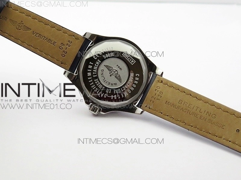 Colt Automatic 44mm SS Blue Textured Dial A2824