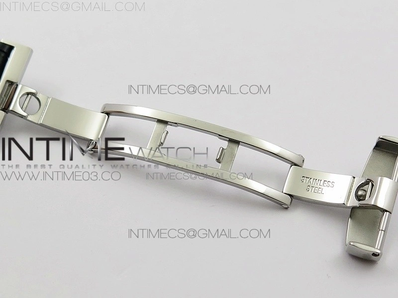 Commander SS HGF 1:1 Best Edition Gray Dial On Black Leather Strap A2824