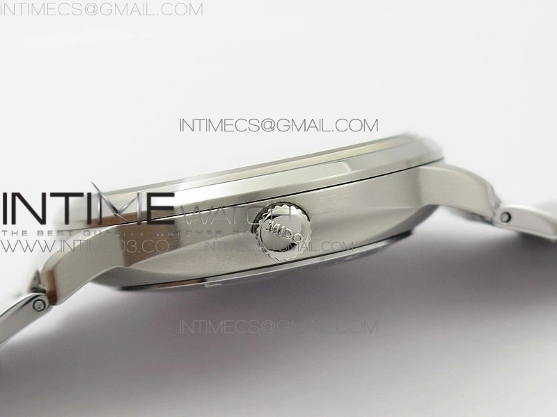 Commander SS HGF 1:1 Best Edition Gray Dial On SS Bracelet A2824