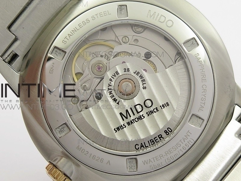 Commander SS RG HGF 1:1 Best Edition White Dial On SS Bracelet A2824