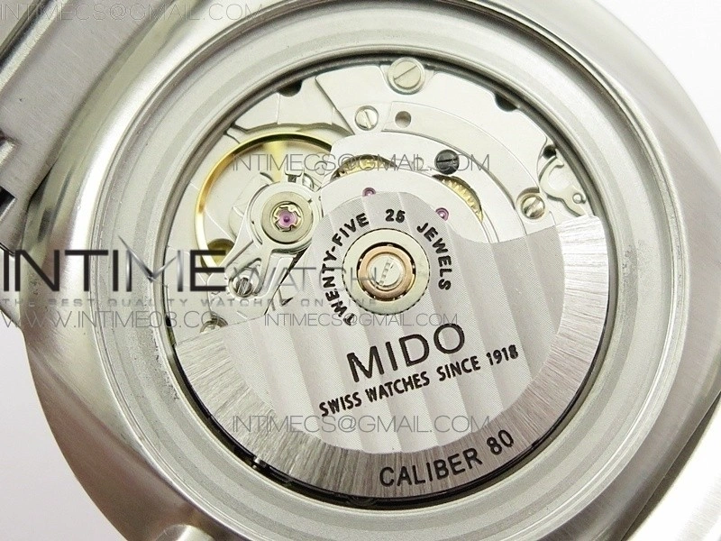 Commander SS RG HGF 1:1 Best Edition White Dial On SS Bracelet A2824