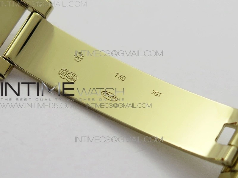 Day-Date 36 128235 YG Crystal BP Best Edition Black Crystal Marker Dial on YG President Bracelet A2836