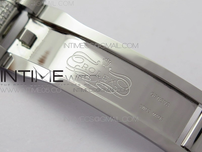 Day-Date 36 128239 SS Crystal BP Best Edition Blue Crystal Markers Dial on SS President Bracelet A2836