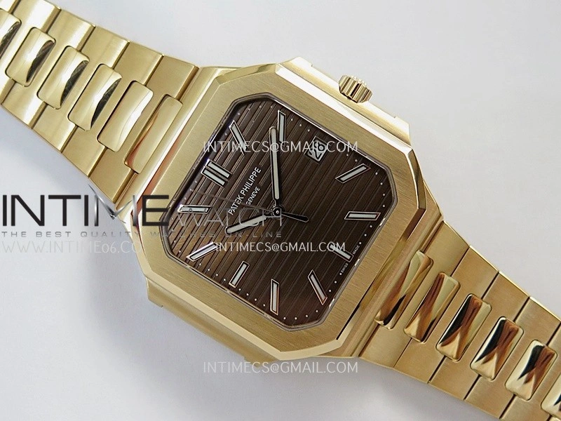 Cubitus 5821 RG PPF Best Edition Blue Dial On RG Bracelet PPF 26-330