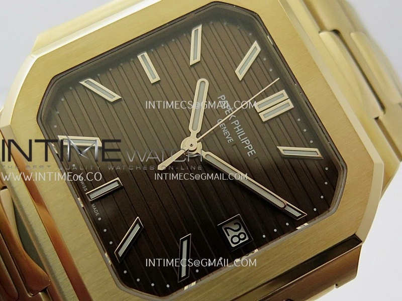 Cubitus 5821 RG PPF Best Edition Blue Dial On RG Bracelet PPF 26-330