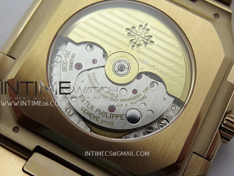 Cubitus 5821 RG PPF Best Edition Blue Dial On RG Bracelet PPF 26-330