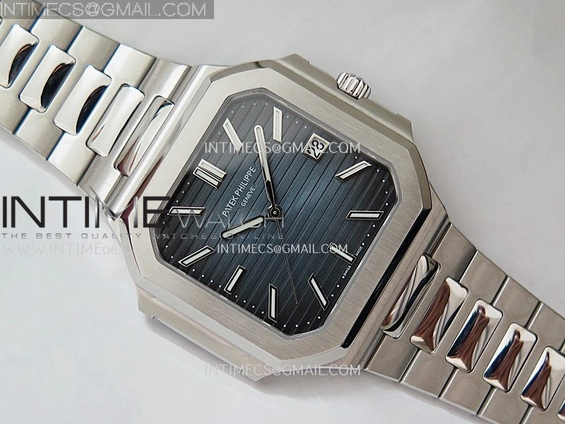Cubitus 5821 SS PPF Best Edition Blue Dial On SS Bracelet PPF 26-330