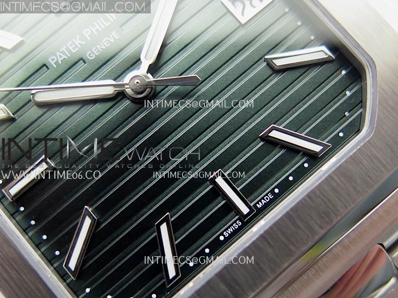 Cubitus 5821 SS PPF Best Edition Green Dial On SS Bracelet PPF 26-330