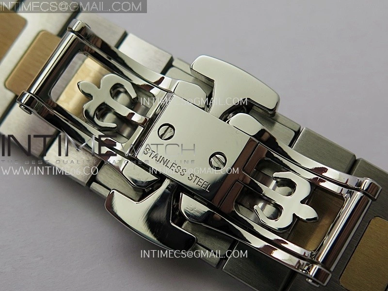 Cubitus 5821 SS RG PPF Best Edition Blue Dial On SS RG Bracelet PPF 26-330