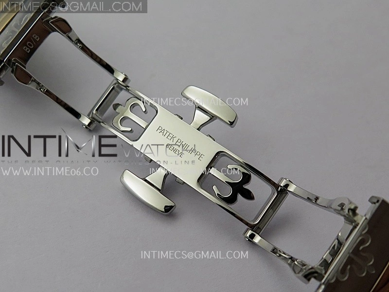 Cubitus 5821 SS RG PPF Best Edition Blue Dial On SS RG Bracelet PPF 26-330