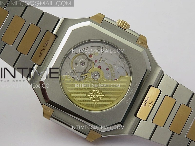 Cubitus 5821 SS RG PPF Best Edition Blue Dial On SS RG Bracelet PPF 26-330