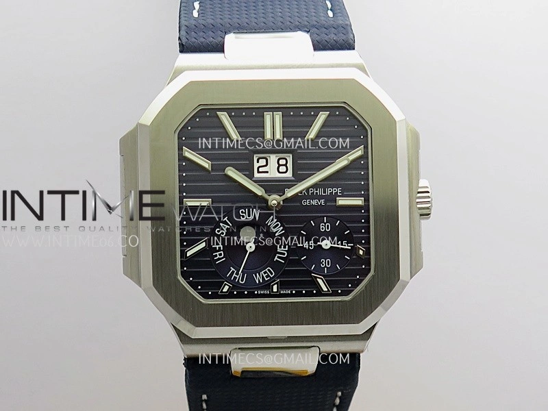 Cubitus 5822 SS GRF Best Edition Blue Dial On Blue Nylon Strap Asian 240