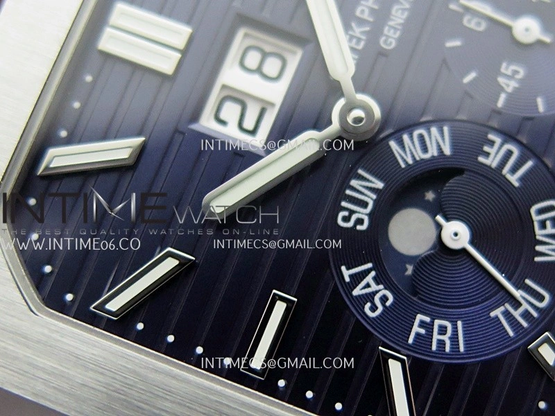 Cubitus 5822 SS GRF Best Edition Blue Dial On Blue Nylon Strap Asian 240