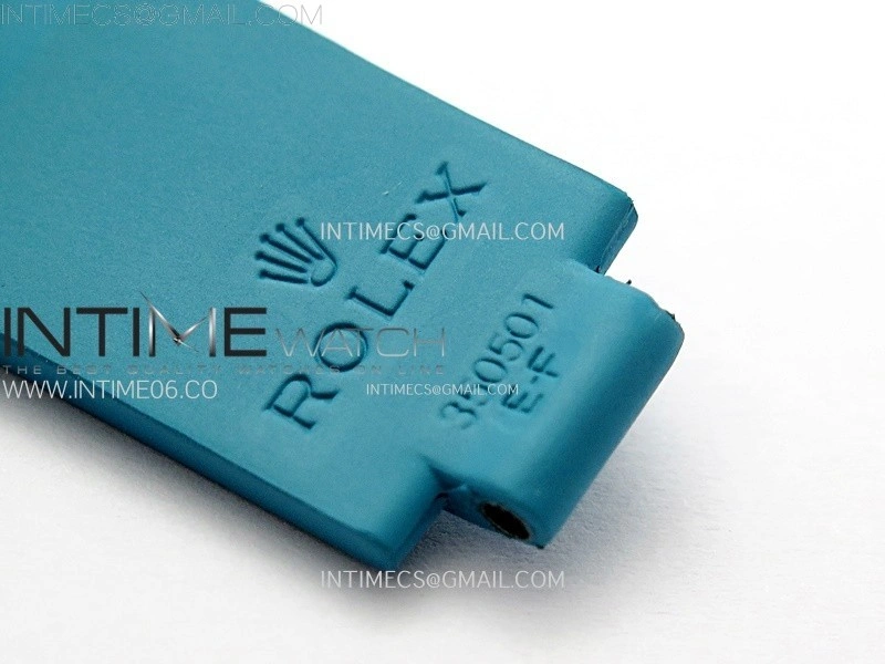 Daytona PVD Ceramic Bezel GETF Best Edition Skeleton Cyan Dial on Cyan Rubber Strap SA4130