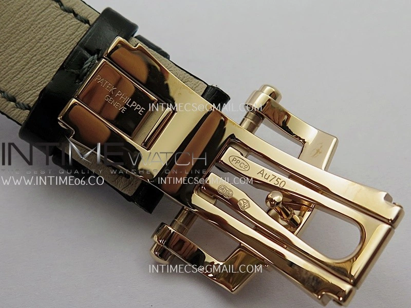 Nautilus 5711 Gain Weight DDF 1:1 Best Edition Brown Textured Dial On Black Leather Strap Super Clone DD324