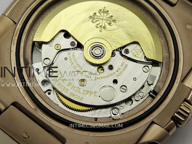 Nautilus 5711 Gain Weight DDF 1:1 Best Edition Brown Textured Dial On Black Leather Strap Super Clone DD324