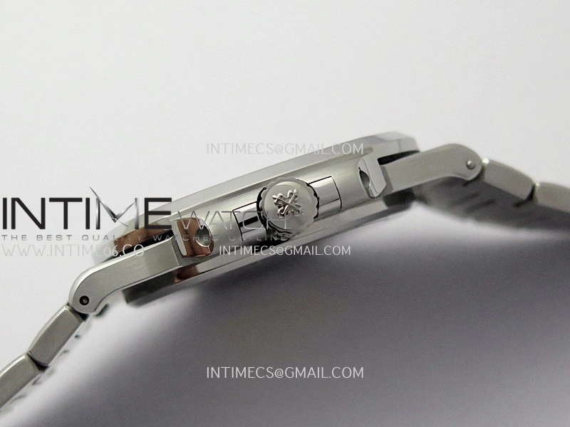Nautilus 5711 1A SS DDF 1:1 Best Edition V2 SW Dial Blue Textured Dial On SS Bracelet Super Clone 324