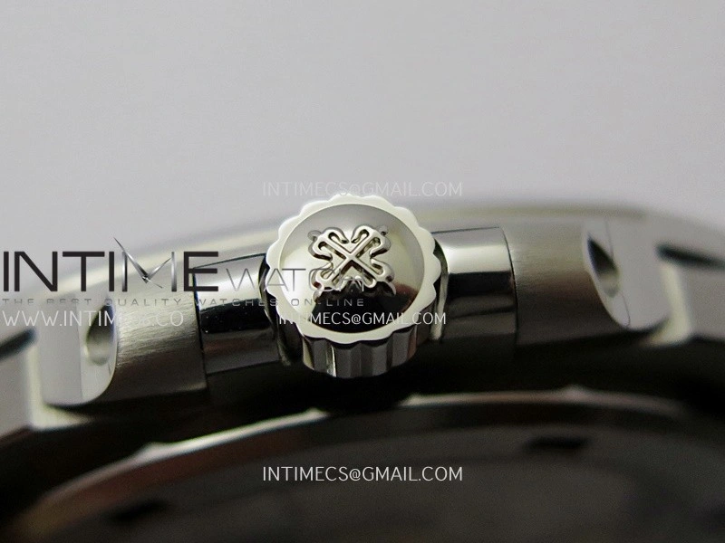 Nautilus 5711 1A SS DDF 1:1 Best Edition V2 SW Dial Blue Textured Dial On SS Bracelet Super Clone 324
