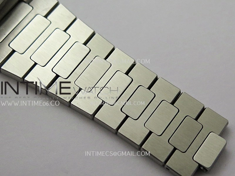 Nautilus 5711 1A SS DDF 1:1 Best Edition V2 SW Dial Blue Textured Dial On SS Bracelet Super Clone 324