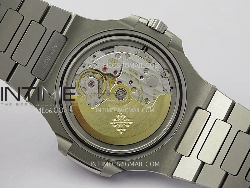Nautilus 5711 1A SS DDF 1:1 Best Edition V2 SW Dial Blue Textured Dial On SS Bracelet Super Clone 324