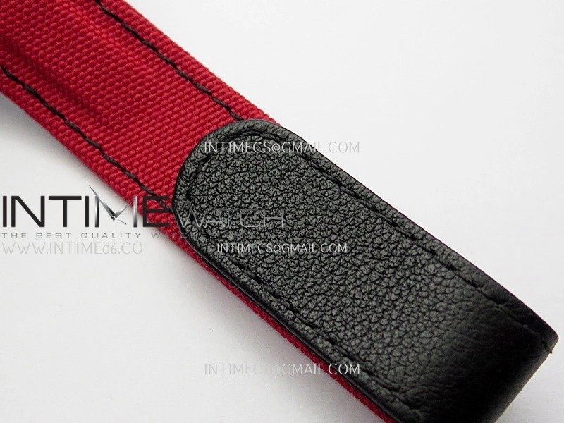 Daytona DIW Carbon Red Handset GETF Best Edition Skeleton Dial On Red Nylon Strap SA4130