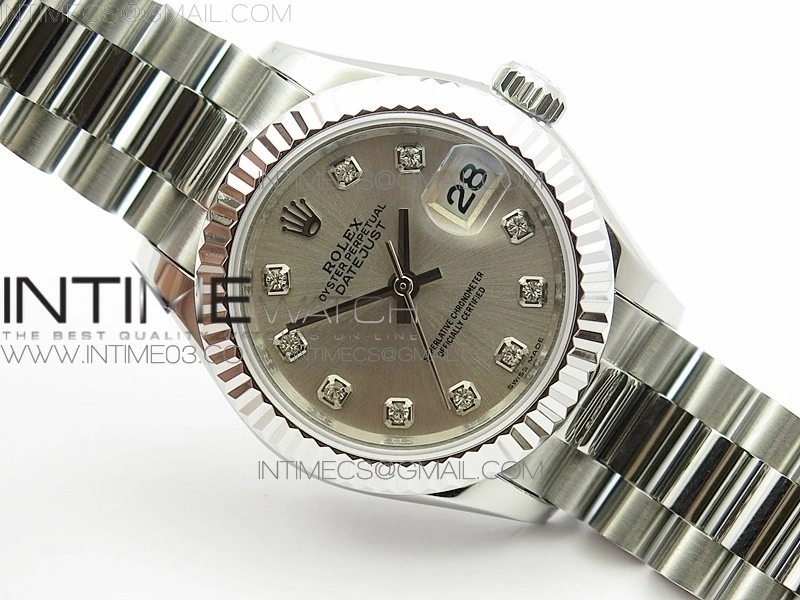 DateJust 28mm SS BP Best Edition Silver Dial on SS Bracelet ETA2671