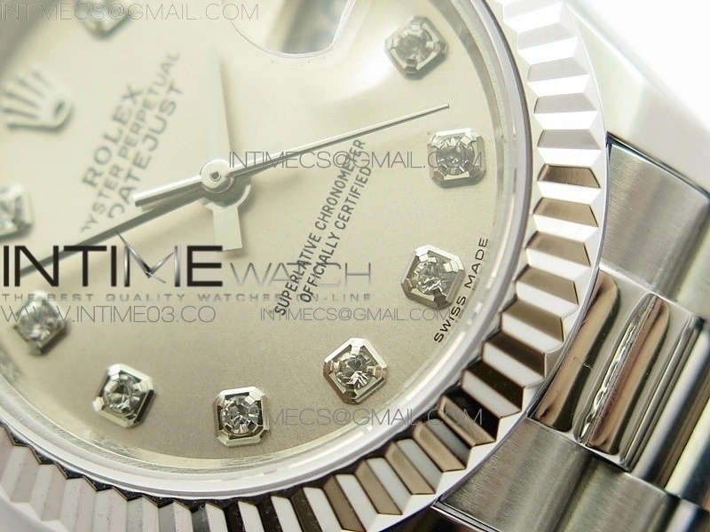 DateJust 28mm SS BP Best Edition Silver Dial on SS Bracelet ETA2671