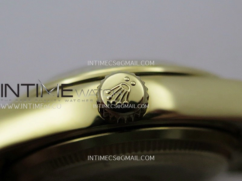 DateJust 31mm YG GMF Best Edition Red Ombre Dial On YG President Bracelet A2824