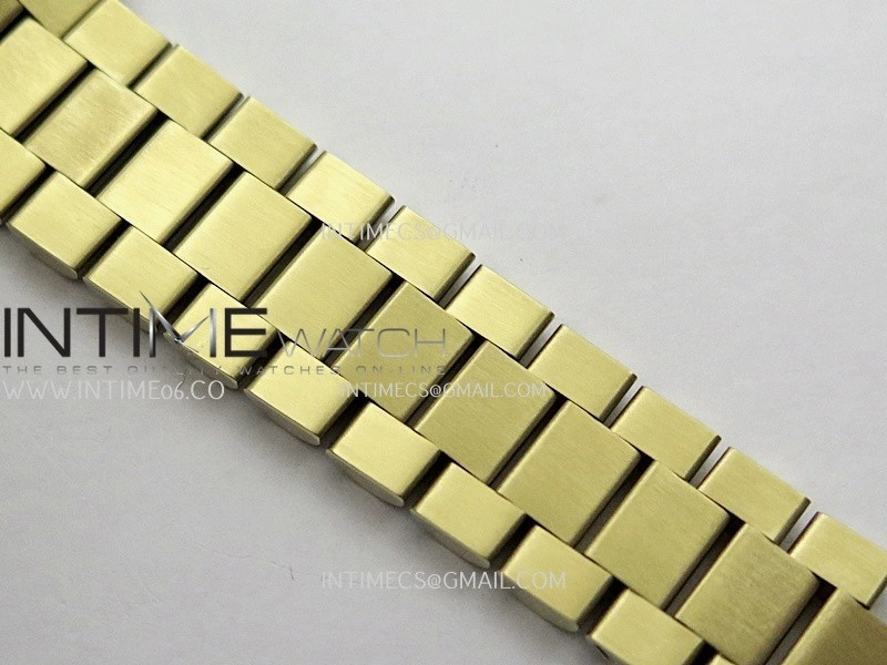 DateJust 31mm YG GMF Best Edition Red Ombre Dial On YG President Bracelet A2824