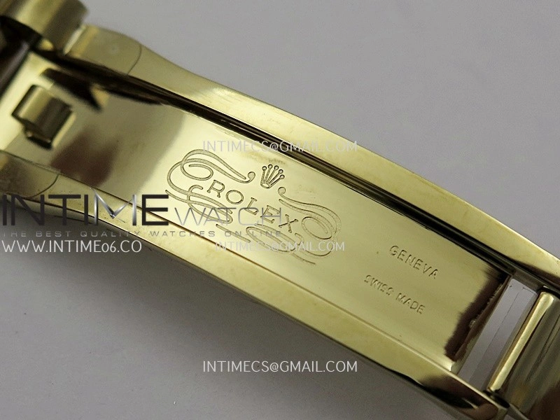 DateJust 31mm YG GMF Best Edition Red Ombre Dial On YG President Bracelet A2824