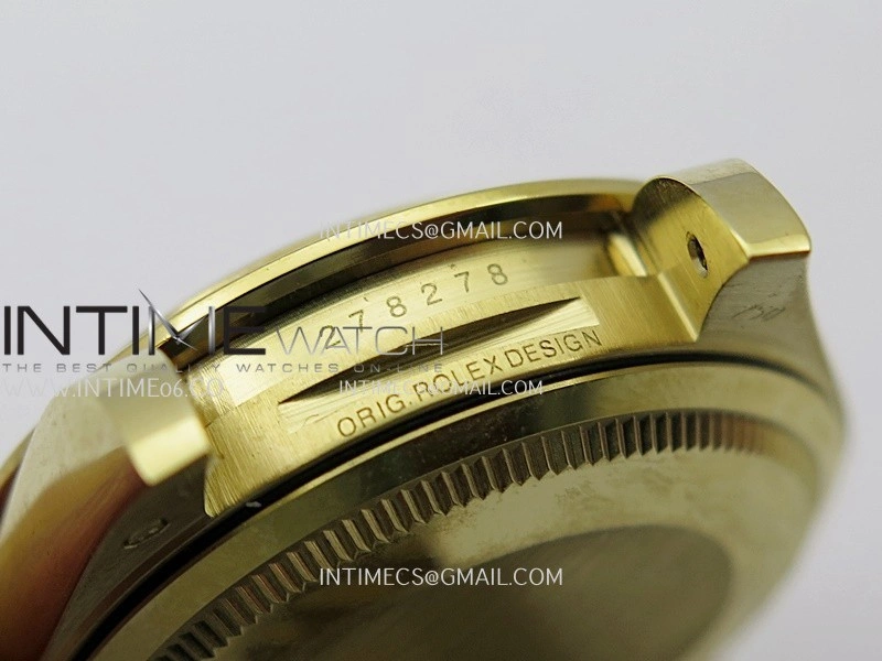 DateJust 31mm YG GMF Best Edition Red Ombre Dial On YG President Bracelet A2824