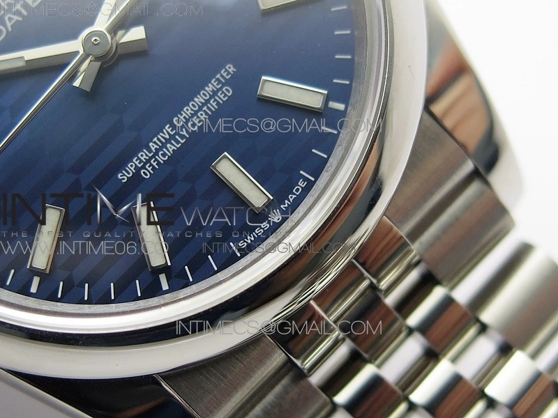 DateJust 36 SS 126200 BP 1:1 Best Edition New Blue Dial on Jubilee Bracelet