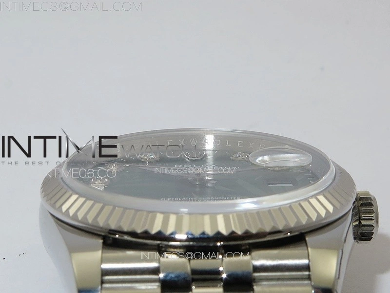 DateJust 36 SS 126233 JDF 1:1 Best Edition New Green Dial on Jubilee SS Bracelet