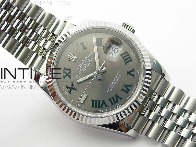 DateJust 36 SS 126234 BP 1:1 Best Edition Gray Dial on Jubilee Bracelet