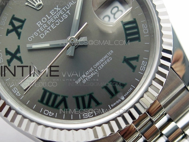 DateJust 36 SS 126234 BP 1:1 Best Edition Gray Dial on Jubilee Bracelet
