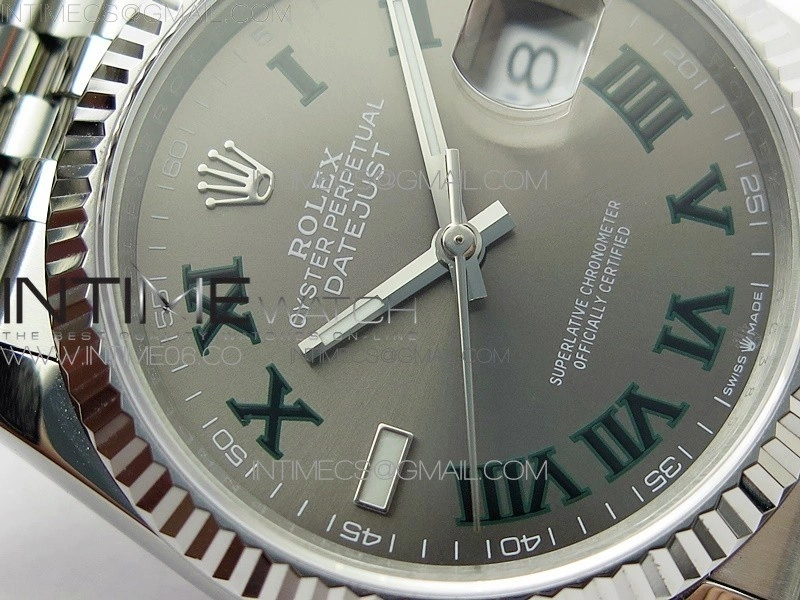 DateJust 36 SS 126234 BP 1:1 Best Edition Gray Dial on Jubilee Bracelet