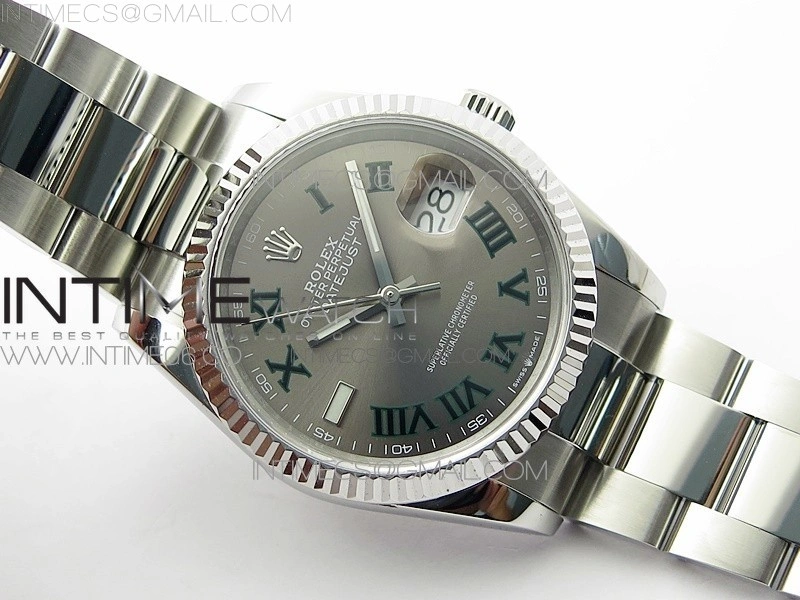 DateJust 36 SS 126234 BP 1:1 Best Edition Gray Dial on Oyster Bracelet