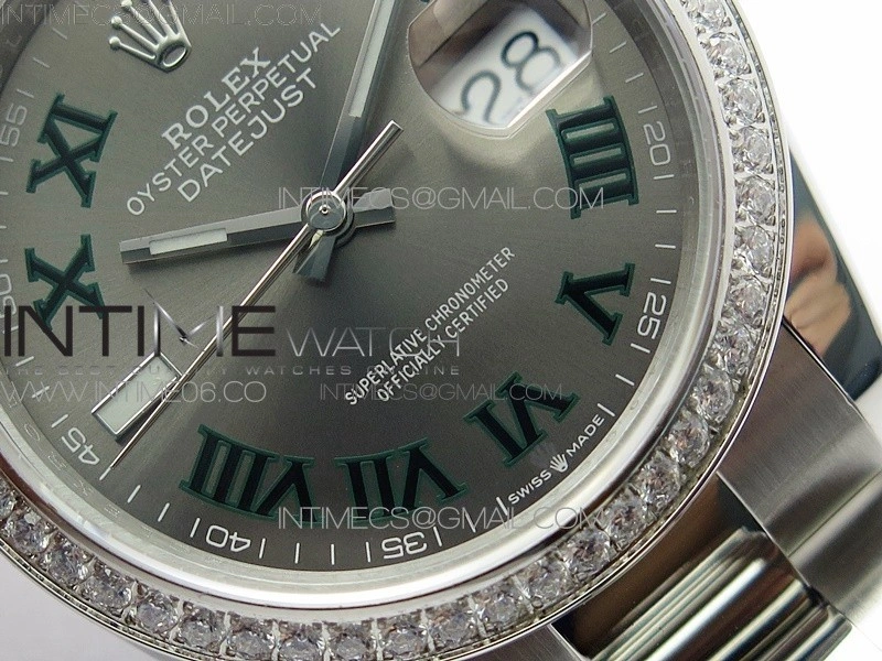 DateJust 36 SS 126234 BP 1:1 Best Edition Gray Dial on Oyster Bracelet