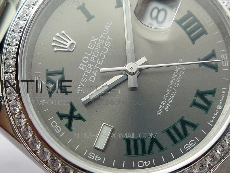 DateJust 36 SS 126234 BP 1:1 Best Edition Gray Dial on Oyster Bracelet