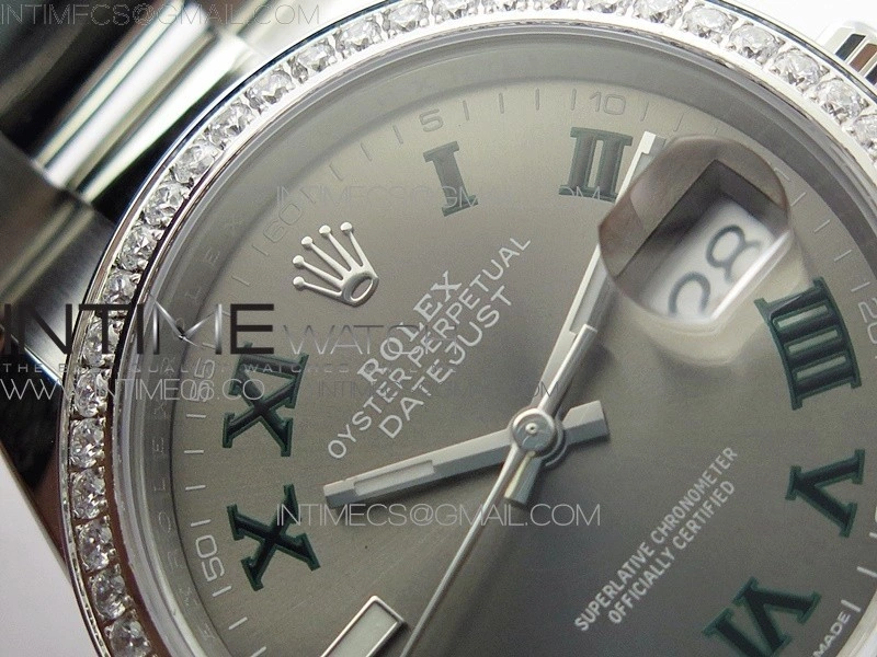 DateJust 36 SS 126234 BP 1:1 Best Edition Gray Dial on Oyster Bracelet