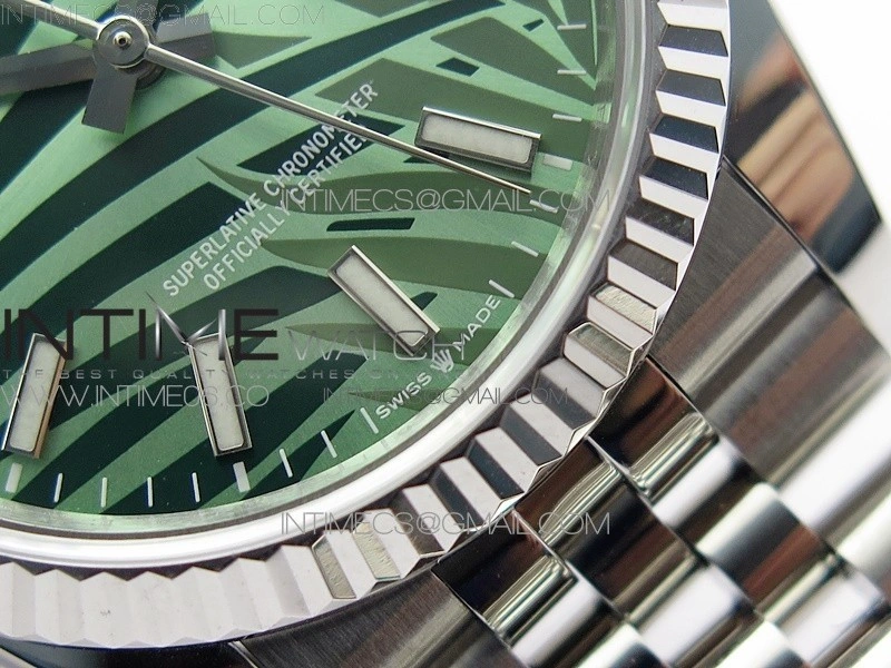 DateJust 36 SS 126234 BP 1:1 Best Edition New Green Dial on Jubilee Bracelet