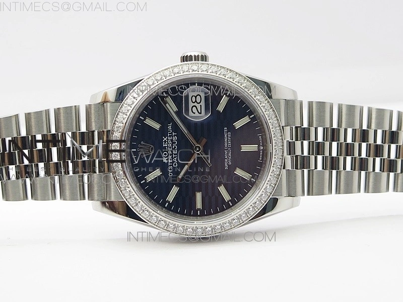 DateJust 36 SS 126284 BP 1:1 Best Edition New Blue Dial on Jubilee Bracelet