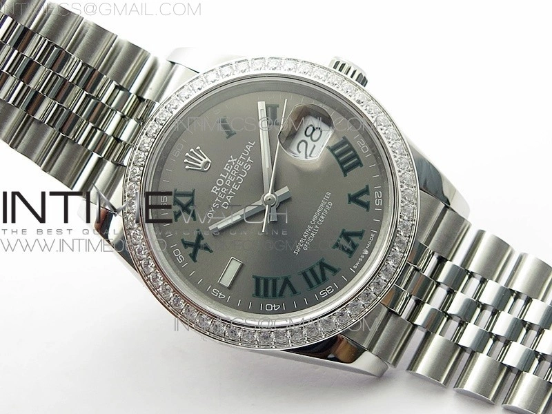 DateJust 36 SS 126284 BP 1:1 Best Edition New Blue Dial on Jubilee Bracelet