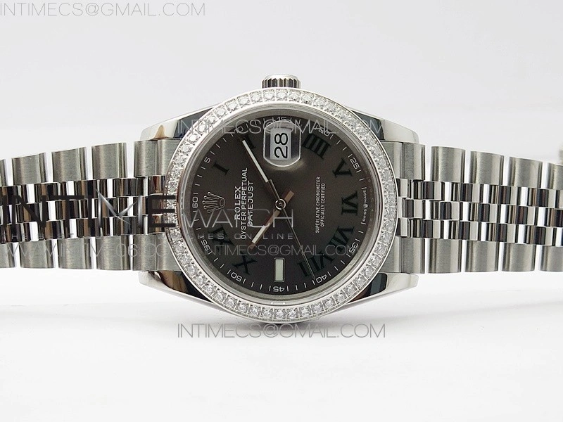 DateJust 36 SS 126284 BP 1:1 Best Edition New Blue Dial on Jubilee Bracelet
