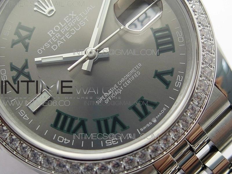 DateJust 36 SS 126284 BP 1:1 Best Edition New Blue Dial on Jubilee Bracelet
